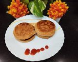 A picture of step 7 of Tikki Burger.