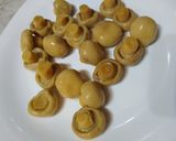 Foto del paso 1 de la receta: Tallarines con salsa a la crema y champiñones