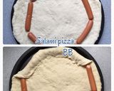 Foto langkah ke 3 dari resep Pizza with salami.