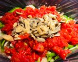 A picture of step 3 of Crockpot Chicken with Tomatoes.