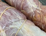 Фото кроку 3 до Мʼясний рулет з курагою та чорносливом 👌.