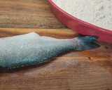 Foto del paso 3 de la receta: Lubina chilena de jurassic park