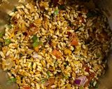 A picture of step 2 of Bhelpuri.