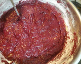 Foto del paso 2 de la receta: "Queque Red Velvet de Beterraga"