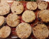Foto del paso 6 de la receta: Berenjena con parmesano y albahaca