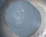 Foto langkah ke 8 dari resep Blue Spirulina Swirl Sourdough Bread.