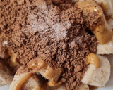 Foto del paso 1 de la receta: Brownie saludable sin balanza, sin harina, sin azúcar ni edulco, sin huevo, sin manteca ni aceite