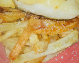 Foto del paso 7 de la receta: Bacalao Skrei con patatas paja y salsa de tomate