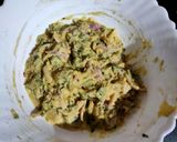 A picture of step 2 of Onion Ajwain Pakoda.
