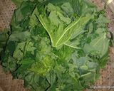 Foto langkah ke 1 dari resep Tumis daun pepaya dan bunga pepaya.