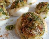Foto del paso 11 de la receta Sepias rellenas de merluza gratinadas al horno