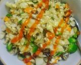 Hình bước làm 2 của món [KETO] "Cơm" chiên