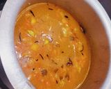 A picture of step 3 of Masala bhat.