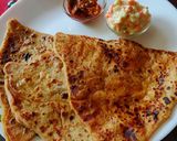 A picture of step 6 of Gobhi Paratha.