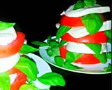 A picture of step 2 of Mike's Caprese Salad With Balsamic Reduction.