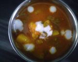 A picture of step 5 of Green Choliya or Aloo ki Sabzi.