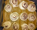 A picture of step 5 of Cinnamon rolls.