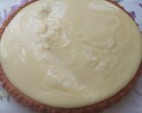 Gyümölcstorta,vaníliás pudinggal banánnal,meggyel 🍒🍌🎂 recept fázis 3 fotója