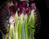 લીલી ડુંગળીનું સલાડ(Spring onion salad recipe in gujarati) રેસીપી સ્ટેપ1ફોટો