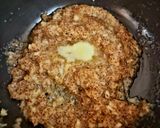 A picture of step 3 of Halim Seeds Halwa.