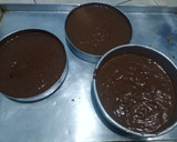 Foto langkah ke 4 dari resep Black forest panggang for base cake birthday cake.