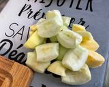 Une image de l'étape 4 de Compote de coings du Japon et pommes à la vanille.
