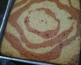 Foto langkah ke 6 dari resep Cake zebra pisang.