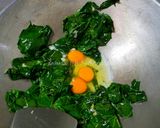รูปขั้นตอนการทำที่ 3 ของ ใบไชยาผัดไข่ (มังฯ)