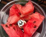 صورة لخطوة 1 من وصفة عصير الرقي 🍉