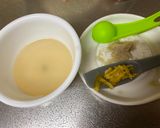 A picture of step 5 of Mochi Dumplings in Ginger Syrup.