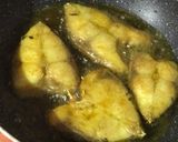 A picture of step 3 of Doi Shorshe Katla Carp in the Yoghurt and Mustard Pastes Gravy.