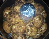A picture of step 3 of Monkey Bread #IndianDishContest.