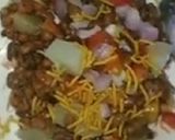 A picture of step 2 of Ramas chaat recipe.