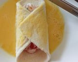 A picture of step 3 of Cannelloni di pane bread cannelloni.