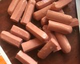 A picture of step 1 of Corn dog.
