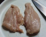 A picture of step 1 of Roasted mayo chicken.