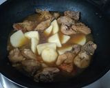A picture of step 8 of Indonesian Style Chicken Stew/ Semur Ayam.