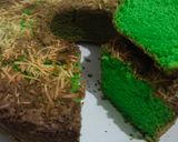 Foto langkah ke 5 dari resep Sponge cake pandan simple & lembut.