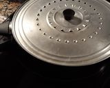 Foto del paso 5 de la receta: Judías salteadas con tacos de jamón