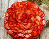 Foto del paso 10 de la receta: Tarta de fresas con crema pastelera en Airfryer