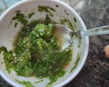 A picture of step 4 of Easy Salad with lemon coriander dressing.