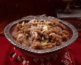 A picture of step 6 of RAJGIRA SHEERA (AMRANTH FLOUR HALWA).