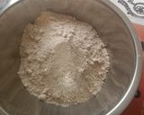 A picture of step 1 of Lachha paratha.