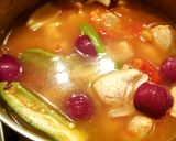 A picture of step 12 of Chicken & veggie curry with spices (Chicken Jalfrezi) ☺.