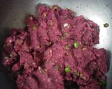 A picture of step 2 of Beetroot crunchy cutlets.