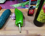 A picture of step 1 of Gazpacho.