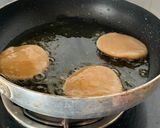 A picture of step 5 of Dal Bati Churma with pickled onions.