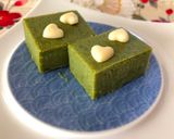 A picture of step 8 of Japanese Matcha Soft Chocolate.