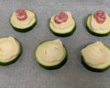 Foto del paso 2 de la receta: Mini pizza vegetal de calabacín