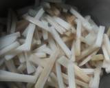 Thor bhaja (banana stem sabzi) recipe step 1 photo
